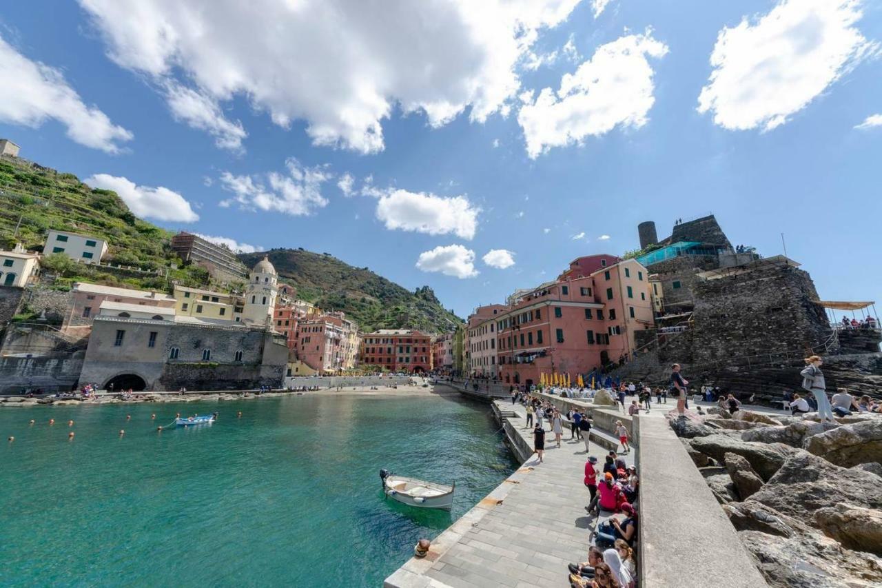 Ferienwohnung Joivy Light Flat With Great View, Cinque Terre Vernazza Exterior foto